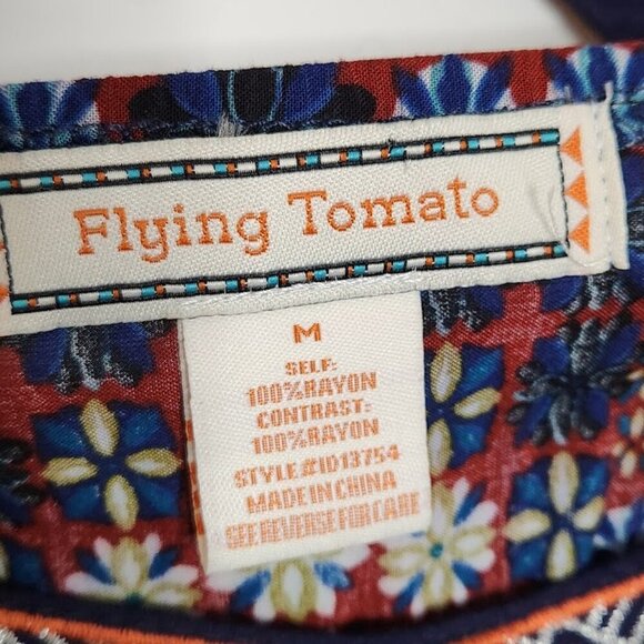 Flying Tomato Woman's Multi Strap Tank Dress Size Medium - Picture 3 of 6